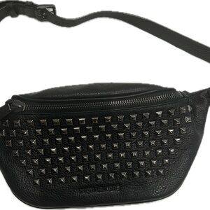 Michael Kors Rhea Belt Bag with Gunmetal Hardware